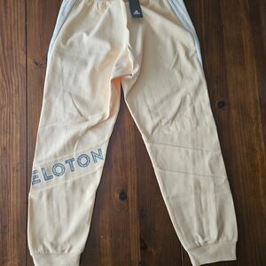 Adidas X Peloton Go Retro Joggers - Unisex M - Acid Orange - New With Tags